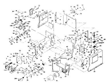 Part Location Diagram of 43531 Generac Stiffener Bracket