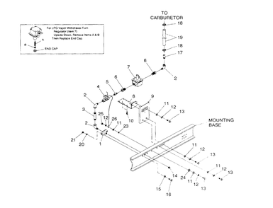 Regulator Diagram and Parts List for 4373-1  Generac Generator