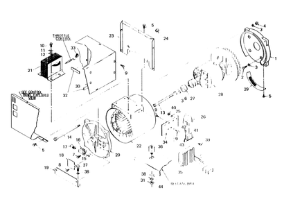 Alternator 1 Diagram and Parts List for 6982-0  Generac Welder