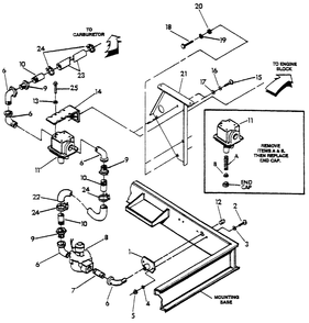 Lpg Vapor Diagram and Parts List for 4345-0  Generac Generator