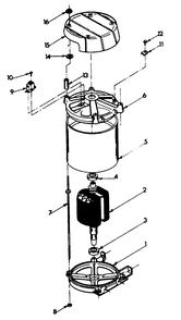 A-C Generator Diagram and Parts List for 9007-0  Generac Generator
