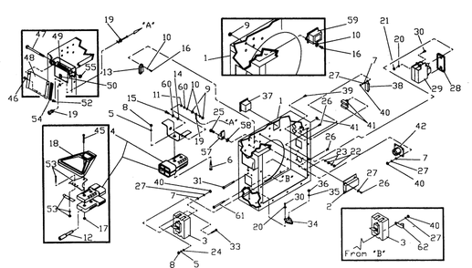 Control Panel Part 2 Diagram and Parts List for 9564-5  Generac Generator
