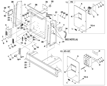 Cpl C5 H Control Cb Connection Diagram and Parts List for BT10068AVSN (3407V24645)(2007) Generac Generator