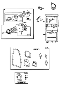 Engine (Part 2) Diagram and Parts List for 9007-1  Generac Generator