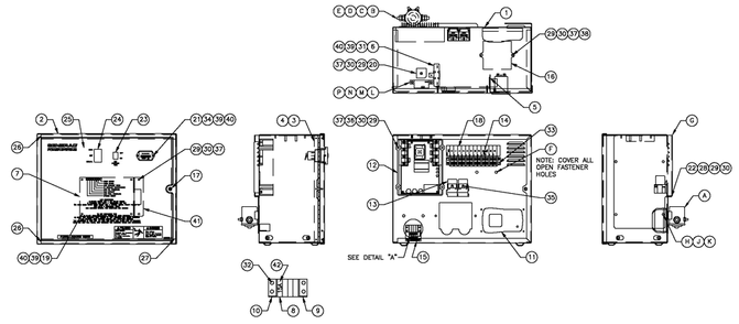 R-200b 1800 Rpm 2.4l Turbo Diagram and Parts List for QT03624ANAN (5308416 - 5326518)(2009) Generac Generator