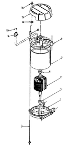 A-C Generator Diagram and Parts List for 9008-4  Generac Generator