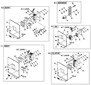 Cpl C2 And C4 Flex Hsb Diagram and Parts List for QT04524ANSY (5453332 - 5453333)(2009) Generac Generator