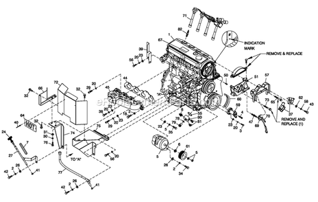 Eng Common Parts 2.4l G2 Turbo (2) Diagram and Parts List for ST06024JNSN (5509896)(2009) Generac Generator