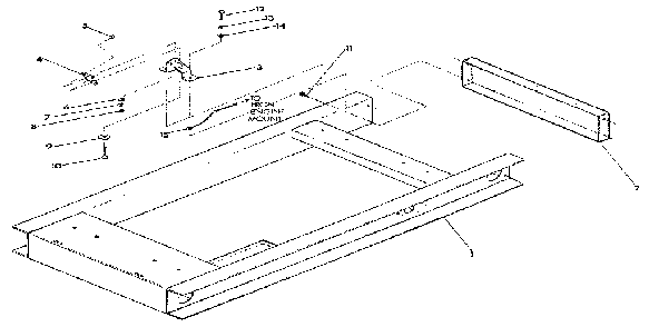 Part Location Diagram of 75530 Generac Mounting bracket engine