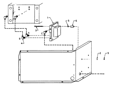Engine Breather Assembly Diagram and Parts List for 5697-4  Generac Generator
