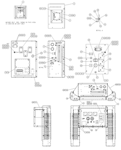 Ev Ctrl Panel P Diagram and Parts List for 0041360 (3154271 - 3248057)(2014) Generac Generator