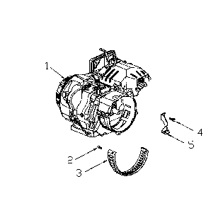 Engine Diagram and Parts List for 5939-6  Generac Generator