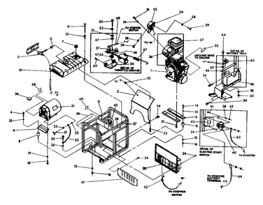 Part Location Diagram of 92758 Generac Dayton Data Decal