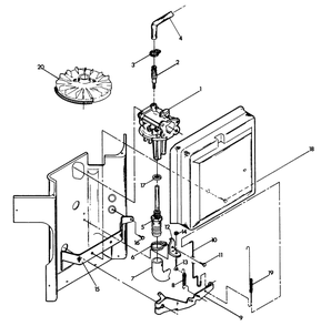 Natural Gas Carburetor Diagram and Parts List for 9008-2  Generac Generator