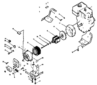 S2400 Generator No. 71382 Diagram and Parts List for S2400 (8970-0)(8970-0) Generac Generator