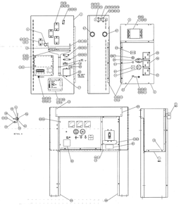 Part Location Diagram of C1914 Generac Hinge, Control Panel