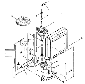 Lp Gas Carburetor Diagram and Parts List for 9231-0  Generac Generator