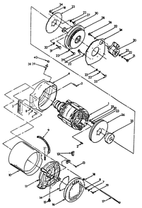 Generator Diagram and Parts List for 9172-0  Generac Generator