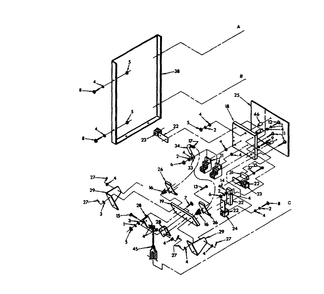 Transfer Switch (Part 1) Diagram and Parts List for 9281-1  Generac Generator