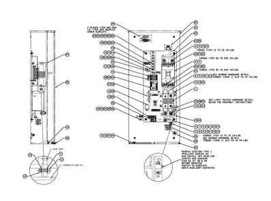 Fig-0 Diagram and Parts List for RTSD400A3  Generac Generator