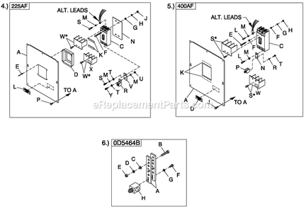 Cpl C3 H Control (4) Diagram and Parts List for QT05554KNSNA (6654325)(2011) Generac Generator