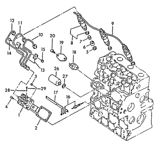 Injector Pump Diagram and Parts List for 9344-2  Generac Generator