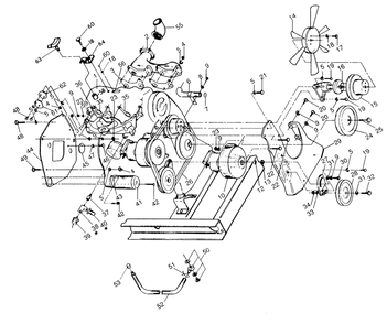 Engine Parts Diagram and Parts List for 9348-1  Generac Generator