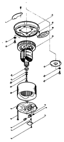 Generator Diagram and Parts List for L7500E (8992-0)(8992-0) Generac Generator