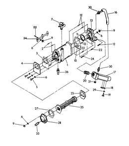 Heat Exchanger Diagram and Parts List for 8950-2  Generac Generator