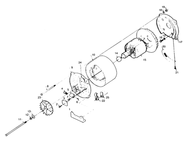 Part Location Diagram of 53117 Generac Support, Clamp