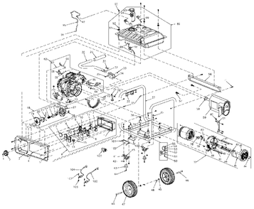 No Assembly Title Diagram and Parts List for RS7000 (8991302A - 9197130A)(2014) Generac Generator