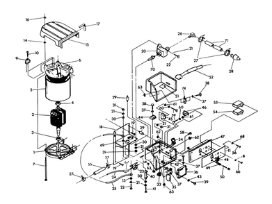 Part Location Diagram of 86311 Generac Fuel Filter
