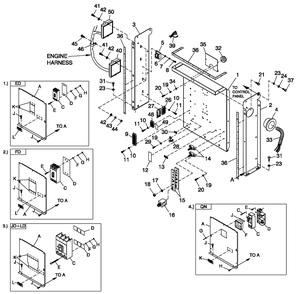 Cpl C2 And C4 Flex Hsb Diagram and Parts List for 0055990 (5111202 - 5223746)(2008) Generac Generator