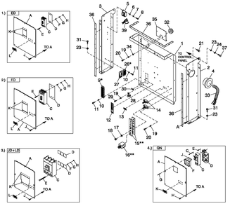 Cpl C2 And C4 Flex Hsb Diagram and Parts List for QT04524AVSY (4775741 - 4811844)(2007) Generac Generator