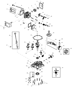 Part Location Diagram of 0H58410158 Generac Switch, Oil Pressure
