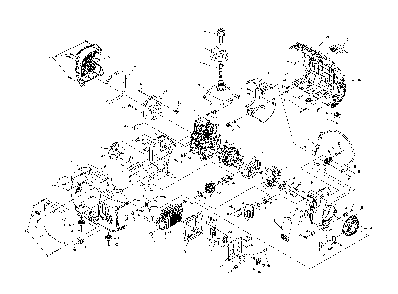 Main assy Diagram and Parts List for IX2000-5793-0  Generac Generator