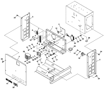 Connection Box Spl Parts Diagram and Parts List for QT02016ANAN (4925925 - 5008941)(2008) Generac Generator