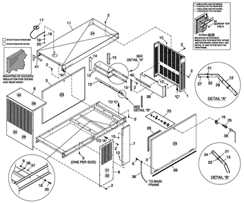 Enclosure C2 Diagram and Parts List for 0056090 (5246790)(2008) Generac Generator