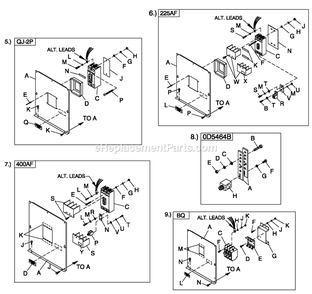 Cpl C2 And C4 Flex Hsb (2) Diagram and Parts List for QT03524GVSNR (4667946)(2016) Generac Generator