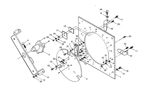 2-Phase Switch Diagram and Parts List for 8364-0  Generac Welder