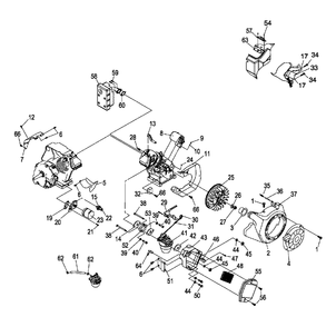 Engine Parts (0h1682) Diagram and Parts List for XP8000 (5444610 - 5695619)(2009) Generac Generator