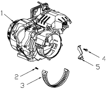 Engine 2 Diagram and Parts List for 0064260 (7654562A - 7654563A)(2012) Generac Generator