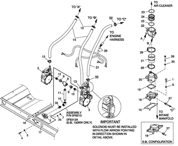 Fuel Lp Vapor C5 Cpl Diagram and Parts List for BT10054ANSN (4106V20159)(2006) Generac Generator