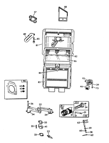 Engine Common Parts 1 Diagram and Parts List for 9734-1  Generac Generator