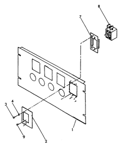 Circuit Breaker Diagram and Parts List for 0845-2  Generac Generator