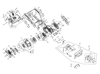 Part Location Diagram of 10000022168 Generac Flat Washer
