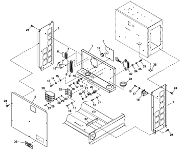 Connection Box Spl Parts Diagram and Parts List for 0052141 (4398943 - 4434963)(2006) Generac Generator