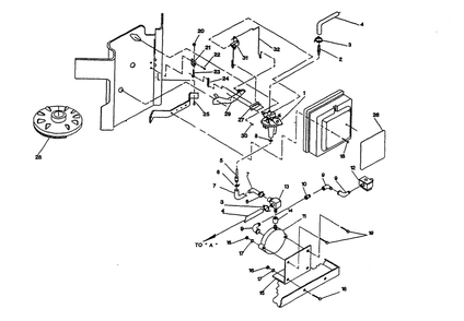 Carburetor Diagram and Parts List for 9735-0  Generac Generator