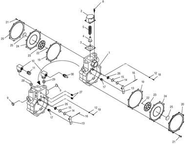 Regulator 2 Diagram and Parts List for 0049160 (4002828 - 4394711)(2014) Generac Generator