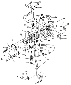 Heat Recovery System Diagram and Parts List for 9340-2  Generac Generator